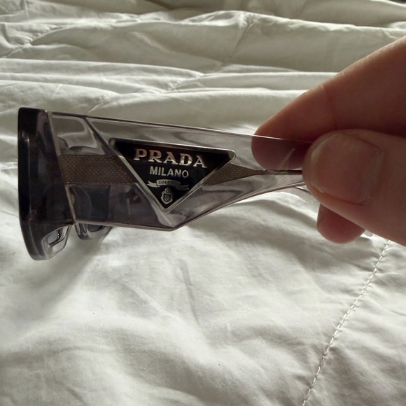 Prada Brown Translucent Sunglass Temples - Brown Accents - Picture 3 of 6